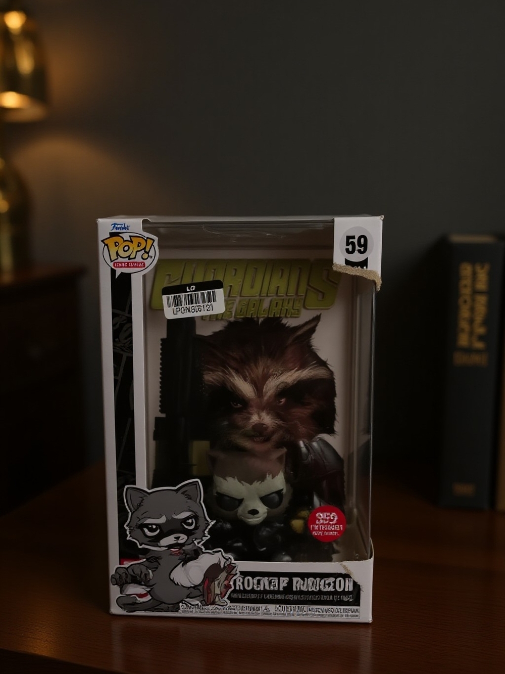 Funko Pop! Rocket Raccoon Vinyl Figure - Brown, Cream, Black